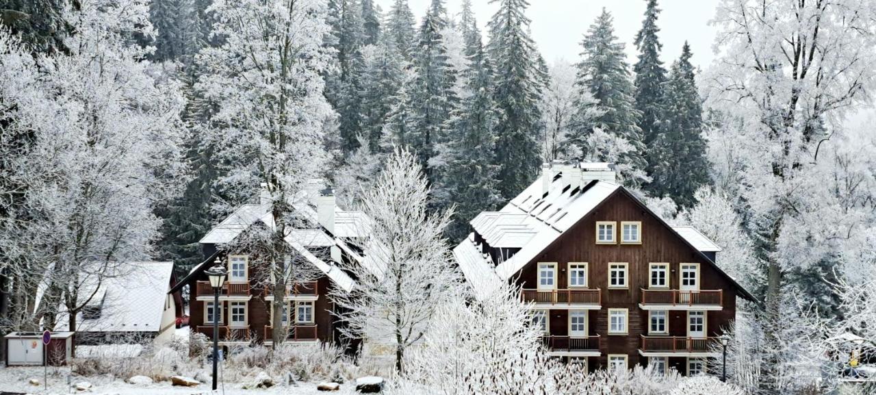 Aparthotel Hubertus Karlova Studánka Exteriér fotografie